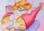 2026 anal anal_penetration animal_crossing anthro anthro_penetrated anus areola arrow_pointing_to_anus arrow_pointing_to_pussy belly belly_blush big_breasts blush bodily_fluids body_blush body_writing bound breasts canid canine canis clothing cum cum_in_vagina cum_inflation cum_inside cum_on_penis degradation domestic_dog duo english_description english_text female female_penetrated flexible fur genital_fluids genitals gold_piercing green_eyes hands_behind_head heart_symbol hi_res human human_on_anthro human_penetrating human_penetrating_anthro human_penetrating_female inflation interspecies isabelle_(animal_crossing) latex latex_clothing latex_legwear latex_thigh_highs legs_behind_head legs_up legwear looking_pleasured makeup male male/female male_penetrating male_penetrating_female mammal mascara navel nintendo nipple_piercing nipple_ring nipples ozkar2112 penetration penile penile_penetration penis penis_in_ass piercing pink_anus pink_areola pink_nipples pink_tongue pink_vulva public_use ring_piercing running_makeup running_mascara sex shih_tzu spread_legs spreading tally_marks text thigh_highs tongue tongue_out toy_dog traditional_media_(artwork) vulva wearing_collar writing_on_breasts writing_on_butt writing_on_face writing_on_thigh yellow_body yellow_fur