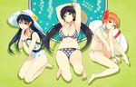  bikini cleavage hoshizora_rin love_live! sasamori_tomoe sonoda_umi swimsuits toujou_nozomi 