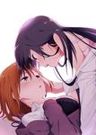  bra cleavage open_shirt shinjiro tagme yuri 