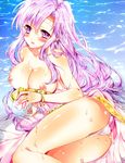  ass bariko breasts diadora_(fire_emblem) dress fire_emblem nipples pantsu wet 