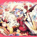  animal_ears flandre_scarlet heels izayoi_sakuya kirero nekomimi pointy_ears remilia_scarlet tail thighhighs touhou waitress wings 