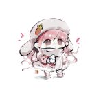 +++ 1girl :o adapted_costume animal_ear_headwear animal_ears beret black_bow boots bow brown_eyes carrot_hat_ornament chibi chinese_commentary coat commentary_request eyelashes fengmi_youzi_hua fur-trimmed_coat fur_trim gloves grey_boots grey_hat grey_scarf hair_bow hat highres infinity_nikki light_blush long_hair long_sleeves looking_ahead lop_rabbit_ears low_twintails nikki_(nikki) nikki_(series) notice_lines open_mouth pantyhose pink_coat pink_hair rabbit_ears scarf signature simple_background solo twintails very_long_hair white_background white_gloves white_pantyhose winter_clothes winter_coat 