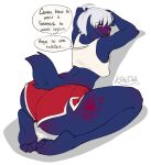 2026 4_toes anthro barefoot biped blush bodily_fluids bottomwear butt claws clothed clothed_anthro clothed_male clothing cum digital_drawing_(artwork) digital_media_(artwork) feet fingers fully_clothed fully_clothed_anthro fully_clothed_male fur genital_fluids hair hi_res kittydee kneeling lagomorph leporid male mammal rabbit rear_view smile soles solo teeth toes tongue topwear