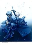  emiya_kiritsugu fate/stay_night fate/zero gun hiroe_rei saber sword 