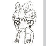 2025 anthro belt blush blush_lines closed_smile clothed clothed_anthro clothed_female clothing colored crossover digital_drawing_(artwork) digital_media_(artwork) edge_(mario_plus_rabbids) english_description eyebrows eyelashes female female_anthro flat_chested hair half-length_portrait hi_res jacket lagomorph long_ears long_eyelashes mammal mario_bros mario_plus_rabbids_sparks_of_hope mouth_closed nintendo open_belt open_clothing open_jacket open_topwear peypey_mei1925 portrait rabbid raving_rabbids rayman_(series) shirt short_hair simple_background sketch smile smiling_at_viewer solo spiky_hair thick_eyebrows topwear torn_clothing torn_shirt torn_topwear ubisoft white_background white_belt white_clothing white_eyebrows white_hair white_jacket white_shirt white_topwear