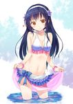  bikini cleavage hyuuga_azuri love_live! sonoda_umi swimsuits 