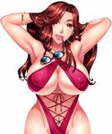  bikini cleavage erect_nipples hanzaki_jirou sling_bikini swimsuits underboob 