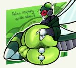 absurd_res anal anal_beads anal_beads_in_ass anal_penetration anal_wink anthro anus arthropod backsack balls bedroom_eyes big_butt bottomless butt capcom clothed clothing commander_yammark curvy_figure digital_media_(artwork) dragonfly femboy genitals heart_symbol hi_res insect looking_at_viewer machine male mega_man_(series) mega_man_x_(series) narrowed_eyes object_in_ass partially_clothed penetration presenting presenting_anus robot seductive sex_toy sex_toy_in_ass sex_toy_insertion sitruspuffy solo spreading thick_thighs voluptuous wide_hips