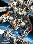  gun landscape mecha takayama_toshiaki weapon 