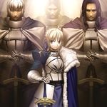  armor bedivere_(fsn) fate/stay_night lancelot_(fsn) saber sword takeuchi_takashi type-moon 