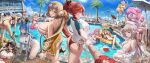 6+girls absurdres aegis_(nikke) afloat ahoge aiming anchor_(innocent_maid)_(nikke) anchor_(nikke) animal_on_arm ankle_strap arm_on_knee arm_support arm_tattoo armpit_crease ass bare_arms bare_legs bare_shoulders barefoot barrel baseball_bat bent between_breasts bikini bikini_under_clothes bikini_visible_through_clothes bird bird_on_arm black_bikini black_choker black_hair black_nails blonde_hair blue_bikini blue_bow blue_eyes blue_hair blue_jacket blue_sky blush bow braid breasts brown_eyes brown_hair buttons caustics centi_(nikke) centi_(ocean_repair)_(nikke) character_request chest_harness choker cleavage cloud collar collarbone collared_shirt colored_inner_hair commentary cross-laced_bikini cross-laced_clothes cruise_ship day detached_collar drain_(object) earrings exploding_watermelon_challenge eyewear_on_head flower flower_tattoo food foreshortening frilled_bikini frills from_behind front-tie_bikini_top front-tie_top fruit glasses gloves goddess_of_victory:_nikke green_eyes green_hair grey_hair grin guilty_(nikke) guilty_(wave_of_disbelief)_(nikke) hair_between_eyes hair_bow hair_flower hair_intakes hair_ornament hair_tie hairband hairclip half_up_braid halterneck hand_on_own_ankle hand_on_own_hip hand_up hands_up hanging_breasts happy harness heart heart-shaped_eyewear helm_(aqua_marine)_(nikke) helm_(nikke) high_heel_sandals high_heels high_ponytail highleg highleg_bikini highres holding holding_tongs holding_water_gun hoop_earrings horizon huge_breasts innertube insignia jacket jacket_over_swimsuit jewelry kneepits lamppost large_breasts leaning_forward leg_up long_hair long_hair_between_eyes long_sidelocks looking_at_viewer looking_back lotion lying maid_headdress mast_(a_pirate's_heart)_(nikke) mast_(nikke) median_furrow medium_breasts metal_baseball_bat metal_collar microskirt military_jacket mountainous_horizon multicolored_hair multiple_girls nail_polish navel neckerchief neon_(blue_ocean)_(nikke) neon_(nikke) no_pants o-ring o-ring_bikini off_shoulder official_alternate_costume official_alternate_hairstyle on_one_knee on_side one_eye_closed open_clothes open_jacket open_mouth outdoors palm_leaf parallel_hairclips parrot partially_open_jacket pendant_choker pink_bikini pink_hairband pink_neckerchief pink_sailor_collar pink_skirt pink_trim playing ponytail pool pool_ladder puddle purple_eyes pursed_lips raised_inner_eyebrows red_bird red_hair reflection rosanna_(chic_ocean)_(nikke) rosanna_(nikke) rubber_duck sailor_collar sandals shiny_skin ship ship_deck shirt short_twintails shoulder_blades shoulder_boards shoulder_tattoo showgirl_skirt side-tie_bikini_bottom sideboob sidelocks sideways_glance silvertsuki sitting skindentation skirt skull_hair_ornament sky sleeves_past_wrists sleeves_rolled_up smile split-color_hair starfish_hair_ornament stomach string_bikini string_lights sunglasses sunscreen swim_ring swimsuit tan tanlines tattoo thighlet thighs tied_shirt toenail_polish toenails tongs tool_belt twintails two-tone_hair underboob uneven_footing very_long_hair wading water water_gun watercraft watermelon wet wet_clothes wet_jacket wet_shirt white_bikini white_gloves white_hair white_jacket white_shirt 
