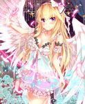  cleavage dress tagme takanashie wings 