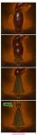 aamon_2_(james_howard) absurd_res anthro bat comic demon dialogue hi_res hyper_prolapse james_howard male mammal patreon prolapse prolapse_vore solo subscribestar vore