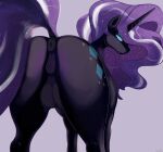 animal_genitalia anus big_breasts blue_eyes breasts butt cutie_mark digital_media_(artwork) equid equine equine_anus female feral friendship_is_magic genitals hair hasbro hi_res horn horse idw_publishing index_3 looking_at_viewer mammal my_little_pony my_little_pony_(idw) mythological_creature mythological_equine mythology nightmare_rarity_(idw) nipples nude pony puffy_anus purple_hair rarity_(mlp) simple_background solo tail teats unicorn