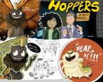  2026 2_antennae 4_arms accessory ambiguous_anthro ambiguous_feral ambiguous_gender ambiguous_human angl-0fdeath antennae_(anatomy) anthro arthropod beaver biped black_antennae black_eyes black_hair blush brown_wings butterfly caterpillar clenched_teeth closed_smile clothed clothed_human clothing copyright_name crown dialogue digital_media_(artwork) digital_painting_(artwork) disney duo english_text eyebrows eyeless feral frown gesture green_clothing green_jacket green_markings green_shirt green_topwear grey_body grin hair hand_gesture hand_mirror hands_together head_tuft headgear holding_mirror holding_object hoppers_(disney) human insect insect_wings jacket jerry_generazzo king_george_(hoppers) larva lepidopteran lepidopteran_wings light light_body light_skin lighting mabel_tanaka male male_feral male_human mammal markings mirror mouth_closed multi_arm multi_limb multicolored_wings necktie nude nude_anthro open_mouth open_smile painting_(artwork) pixar pointing pointing_at_another purple_clothing purple_jacket purple_topwear red_necktie rodent ruff scared shaded sharp_teeth shirt sketch smile solo speech_bubble spread_wings standing tail tan_body tan_skin teeth text titus_(hoppers) tongue toothy_grin topwear tuft whiskers white_body white_clothing white_shirt white_topwear wings yellow_eyes 