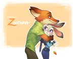  bunny disney fox furry hug judy_hopps nick_wilde zootopia 