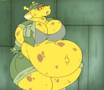 2024 anthro belly big_belly big_breasts bottomwear breasts brown_eyes brown_hair brown_spots clothing digital_media_(artwork) female fur giraffe giraffid gloves hair handwear hat headgear headwear hi_res huge_belly huge_breasts huge_thighs jacket luray_giraffe mammal markings navel obese obese_anthro obese_female open_mouth outie_navel overweight overweight_anthro overweight_female pregnant pregnant_anthro pregnant_female shorts solo spots spotted_body spotted_fur thick_thighs topwear virus-20 yellow_body yellow_fur