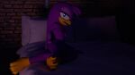 16:9 3_toes 3d_(artwork) anthro areola avian avian_feet beak bed bedroom_eyes bird blender_(artwork) blender_cycles_(artwork) breasts butt butt_grab dargotdruid digital_media_(artwork) feet female furniture half-closed_eyes hand_on_butt hi_res hirundinid looking_at_viewer looking_back looking_back_at_viewer narrowed_eyes nipples nude on_bed oscine passerine pinup pose presenting presenting_breasts presenting_hindquarters purple_areola purple_nipples seductive sega small_breasts solo sonic_riders sonic_the_hedgehog_(series) swallow_(bird) toes wave_the_swallow widescreen