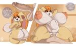 absurd_res anthro areola balls big_breasts big_butt biped breasts butt chapsan cowgirl_position dialogue female female_penetrated from_front_position genitals hi_res huge_breasts huge_butt lagomorph leporid male male/female male_penetrating mammal mature_female nipples nude on_bottom on_top penetration penile penile_penetration penis rabbit sega sex sonic_the_hedgehog_(series) speech_bubble text vaginal vaginal_penetration vanilla_the_rabbit vulva