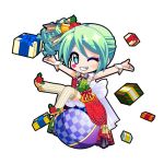  +_+ 1girl :d animated animated_png arms_up back_bow bell black_bow black_bowtie black_outline bloomers blue_eyes blush bow bowtie chibi chibi_only christmas dress drill_hair eyeshadow facial_mark floating floating_object flower footwear_flower full_body game_asset gift gold_shoes green_dress green_hair grin hair_bell hair_between_eyes hair_bow hair_flower hair_ornament hatsune_miku hatsune_miku_graphy_collection heart heart_facial_mark high-low_dress high_heels holly leg_up looking_at_viewer makeup on_ball open_mouth outline plunging_neckline purple_eyeshadow red_dress red_flower sequins shoes sitting sitting_on_ball smile solo strapless strapless_dress striped_clothes striped_thighhighs thighhighs transparent_background vertical-striped_clothes vertical-striped_thighhighs vocaloid white_bow white_wrist_cuffs winking_(animated) wrist_cuffs yellow_thighhighs 