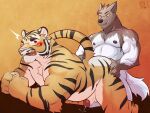 4:3 admiring anal anal_orgasm anal_penetration anthro anthro_on_anthro anthro_penetrated anthro_penetrating anthro_penetrating_anthro aroused aroused_by_another aroused_face aroused_male aroused_smile balls barazoku belly biceps big_belly big_butt big_muscles big_pecs black_body black_fur blush blush_lines bodily_fluids brown_body brown_fur butt butt_grab canid canine canis cocky_grin cum cum_from_penis cum_while_penetrated cumming_from_anal_sex cumming_from_penetration cumshot doggystyle dominant dominant_anthro dominant_male domination/submission duo echo_(series) echo_project ejaculation erection erection_while_penetrated felid feline fist from_behind_position fur genital_fluids genitals grin grope hand_on_butt hands-free holding_butt humping kneeling kneeling_sex looking_at_butt looking_pleasured male male/male male_penetrated male_penetrating male_penetrating_male mammal manly markings musclegut muscular muscular_anthro muscular_arms muscular_male muscular_thighs nipples nude nude_anthro nude_male orange_background orange_body orange_fur orgasm pantherine pecs penetration penile penile_penetration penis penis_in_ass pounding_ass rough_sex rubbing_butt sex simple_background smile smirk smirking_dom striped_body striped_fur striped_markings striped_tail stripes stroking_butt submissive submissive_anthro submissive_male tail tail_markings the_smoke_room thick_arms thick_thighs thrusting thrusting_forward tiger ventkazemaru white_body white_fur wolf