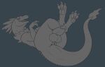 absurd_res anus balls claws digitigrade dinosaur dromaeosaurid feet feral finger_claws genitals hi_res kedoragi male penis prehistoric_species presenting presenting_anus presenting_balls presenting_penis reptile saurischian scalie solo theropod toe_claws toes