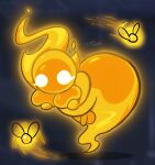  absurd_res arthropod balls belly bent_over big_breasts breast_squish breasts butt digital_media_(artwork) elemental_creature elemental_humanoid eyelashes featureless_breasts fire fire_creature flaming_hair fly_(animal) genitals gynomorph hi_res holding_breast humanoid insect intersex legless min-min_(tboi) monobutt navel penis pincoosh presenting presenting_breasts pseudo_hair signature solo_focus squish the_binding_of_isaac_(series) 