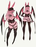  2025 :< anthro armwear back_wings bangs bare_shoulders bat bdsm bdsm_gear black_choker black_clothing black_corset black_hat black_headwear black_jewelry black_necklace black_thong black_underwear black_wings blush boots breast_squish breasts bridge_piercing choker cleavage clothed clothing collar corset cross cross_piercing dominant dominant_female dominatrix eyebrow_piercing eyelashes facial_piercing female female_anthro fingerless_gloves footwear full-length_portrait fur furgonomic_piercing furgonomics furrowed_eyebrows gloves hair hair_over_eye halter_top hand_on_hip hands_behind_head handwear hat headgear headwear heather_(wolfertinger) hi_res holding_object holding_whip hybrid intimidation jewelry laced_boots lagomorph leather leather_armwear leather_boots leather_clothing leather_corset leather_footwear leather_gloves leather_handwear leather_hat leather_headgear leather_headwear leather_lingerie leather_topwear legband legwear leporid lingerie lip_piercing lip_ring long_ears long_hair long_legs makeup mammal mascara medium_breasts membrane_(anatomy) membranous_wings messy_hair mischievous_smile multicolored_wings necklace nose_piercing one_fang open_mouth open_smile piercing pink_body pink_fur pink_hair pink_wings pointy_ears portrait prick_ears rabbit rabbit_ears ring_piercing shaded shoes simple_background skinny_anthro skinny_female small_waist smile smiling_at_viewer soft_shading solo spiked_collar spikes squish standing thigh_boots thigh_highs thong topwear underwear whip white_background wing_piercing wings wolfertinger y_nose 