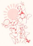  2023 abstract_background animal_crossing anthro arthropod audie_(animal_crossing) ball bikini blush blush_lines breasts canid canine canis clothing crab crustacean decapod female feral genitals hair hi_res malacostracan mammal monochrome nintendo nipples nude peachy_bat ponytail red_wolf simple_background sketch solo sport swimwear two-piece_swimsuit unfinished volleyball vulva wardrobe_malfunction white_background wolf 