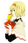  alice_margatroid blonde_hair doll highres hourai_doll profile solo sugi touhou 