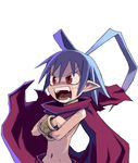  1boy blue_hair disgaea laharl laughing official_art 