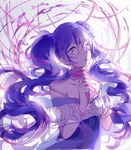  alitia blue_eyes blue_hair ghost_rule_(vocaloid) hatsune_miku long_hair looking_at_viewer red_string solo string twintails upper_body very_long_hair vocaloid 