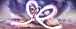 cloud cresselia english_commentary full_body highres jaferxx looking_at_viewer mega_pokemon_(other) pokemon pokemon_(creature) pokemon_focus solo 