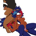 absurd_res accessory afro anonymous_artist anthro breasts brown_body eulipotyphlan facesitting fan_character female group hair_accessory hairband hedgehog hi_res incest_(lore) kelly_the_hedgehog male male/female mammal nude on_bottom on_top penetration rayla_the_hedgehog reverse_cowgirl_position riyo_the_hedgehog sega sex sitting sitting_on_another sonic_the_hedgehog_(series) trio vaginal vaginal_penetration