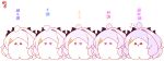  >:) >_< :d =_= afterimage ahoge ahoge_wag blue_archive blush closed_eyes closed_mouth commentary_request expressive_hair grey_hair hair_ornament hairclip highres hina_(blue_archive) horns kurukurumagical light_frown long_hair multiple_expressions open_mouth parted_bangs parted_lips partially_translated purple_eyes simple_background single_hair_intake smile translation_request v-shaped_eyebrows very_long_hair white_background xd 