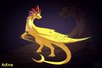 3:2 adine_(angels_with_scaly_wings) angels_with_scaly_wings aviator_goggles dragon english_text european_mythology female feral looking_at_viewer mythological_creature mythological_scalie mythology scalie scarlet-spectrum smile solo text wallpaper western_dragon wyvern