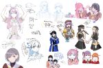  6+girls 6th_live_dream_~bloom_garden_party~ :d :i a_deru_note ampere_(love_live!) animal_ears animalization animification anyoji_hime anyoji_hime_(seal) arms_up artist_request bare_shoulders black_bow black_hair bloom_the_smile_bloom_the_dream! blue_eyes bow bowtie brown_dress brown_hair character_doll cheese closed_mouth coat commentary_request crossed_arms dog doll dress elbow_on_table food fox frilled_sleeves frills fushigi_to_kimi_to_library gloves grey_eyes hair_bow hair_bun hair_ornament hanamiya_nina hasu_no_sora_school_uniform hayama_fuka heart_arms highres hinoshita_kaho holding holding_by_the_tail holding_food holding_hands holding_microphone holding_mini_person jacket juliet_sleeves kachimachi_kosuzu katsuragi_izumi kurusu_rin kyurumaru long_hair long_sleeves love_live! love_live!_hasu_no_sora_jogakuin_school_idol_club medium_hair meme meme_request microphone mini_person minigirl mole mole_on_neck mole_under_eye momose_ginko mouse_ears mouse_girl mouse_tail multi-tied_hair multiple_girls multiple_views murano_sayaka neckerchief nonaka_kokona off-shoulder_coat off_shoulder open_clothes open_coat open_jacket open_mouth orange_eyes orange_hair otomune_kozue paint_chat_(medium) partially_colored pink_dog pink_dress pink_hair pink_jacket pink_ribbon pipi_(m1x_mix) ponytail porari potatopenggu puff_of_air puffy_short_sleeves puffy_sleeves purple_hair rabbit_hair_ornament real_life red_neckerchief ribbon sailor_collar sailor_dress school_uniform seal_(animal) sega_lucky_lottery_mascot_doll_(hasu_no_sora) short-sleeved_jacket short_sleeves side_ponytail sidelocks singing single_side_bun sleeve_ribbon smile straight_hair tail theater_ikizama two_side_up voice_actor white_bow white_bowtie white_gloves white_sailor_collar winter_uniform 