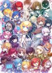  6+boys 6+girls alice_(deemo) android angelia_carlos aroma_white asakura_neko black_hair black_jacket black_pantyhose black_shirt black_shorts blonde_hair blue_eyes blue_hair brown_coat brown_hair capelet charle_(sdorica) chelsea_(voez) cherry_(cytus) chibi chibi_only coat commentary_request conner_(cytus) cytus cytus_ii deemo deemo_(character) deemo_ii dress echo_(deemo) elio_ceres furry furry_male glasses gloves green_eyes hans_(deemo) hat highres hood hood_up horned_hood horns iris_(cytus) ivy_(cytus) jacket joe_(cytus) mandora mask masked_lady_(deemo) meteo_(cytus) meteor_(cytus) monitor_head morris_dietrich multicolored_hair multiple_boys multiple_girls nora_(cytus) pang_(sdorica) pantyhose peaked_cap pink_hair purple_eyes qian_qian red_eyes red_hair red_jacket robo_head_(cytus) robot rosabel_(cytus) ryuh_(asahina_neru) sdorica shirt shorts simon_jackson streaked_hair thigh_strap tica vanessa_(cytus) voez white_dress white_hair white_jacket white_shirt 
