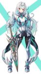  1girl absurdres aegis_sword_(xenoblade) armpit_cutout breasts clothing_cutout colored_inner_hair commentary_request core_crystal_(xenoblade) gloves grey_hair hakusai_(hksicabb) headpiece highres large_breasts long_hair looking_at_viewer multicolored_hair mythra_(switch_2)_(xenoblade) mythra_(xenoblade) official_alternate_color official_alternate_costume official_alternate_hair_color silver_tiara smile solo starry_sky_print tiara two-tone_hair xenoblade_chronicles_(series) xenoblade_chronicles_2 yellow_eyes 