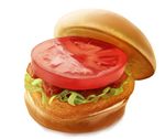  food hamburger lettuce no_humans original taka_(takahirokun) tomato 