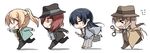  &gt;_&lt; =_= arsene_lupin_iii arsene_lupin_iii_(cosplay) ayase_eli blonde_hair blue_eyes blue_hair chasing chibi clipe closed_eyes cosplay cuffs green_jacket handcuffs highres ishikawa_goemon_xiii ishikawa_goemon_xiii_(cosplay) jacket jigen_daisuke jigen_daisuke_(cosplay) katana long_hair love_live! love_live!_school_idol_project lupin_iii minami_kotori multiple_girls necktie nishikino_maki parody profile purple_eyes red_hair running short_hair sonoda_umi sword weapon yellow_neckwear zenigata_kouichi zenigata_kouichi_(cosplay) 