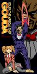  1girl beelzebub blush dynamite-kit english gouda_toshirou manly muscle parody pixel_art space_adventure_cobra stakes_of_purgatory umineko_no_naku_koro_ni 