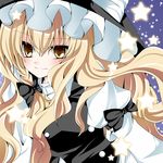  bad_id bad_pixiv_id blonde_hair hat kirisame_marisa long_hair nanase_nao solo touhou witch_hat yellow_eyes 