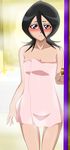  bleach blush kuchiki_rukia purple_eyes stiky_finkaz towel violet_eyes 