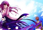  1girl cloud dark_sakura emiya_shirou fate/stay_night fate_(series) matou_sakura nashiro_tsukito purple_hair sky spoilers 