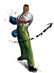  boxing boxing_gloves dudley flower ikeno_daigo male_focus official_art solo street_fighter street_fighter_iii_(series) street_fighter_iv_(series) suspenders 