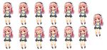  &gt;:( &gt;_&lt; :3 :d :o blush breasts chibi closed_eyes eyebrows frown headphones highres large_breasts long_hair looking_at_viewer multiple_girls multiple_views nitroplus open_mouth pink_hair pom_pom_(clothes) red_eyes silver15 smile super_sonico tearing_up v-shaped_eyebrows variations xd 