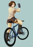  bicycle ground_vehicle highres kazama_asuka perfecti_(artist) solo tekken tekken_7 