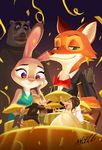  bunny disney fox furry judy_hopps nick_wilde polar_bear rat zootopia 