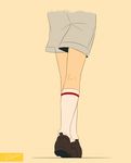  artist_name from_behind head_out_of_frame legs male_focus noeyebrow_(mauve) original shoes shorts socks solo 